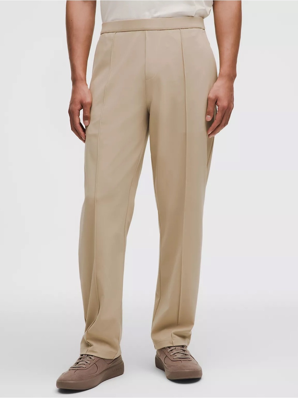NWT Lululemon Wacky Khaki Daydrift Classic-Fit Pintuck Trouser *Regular Men's M
